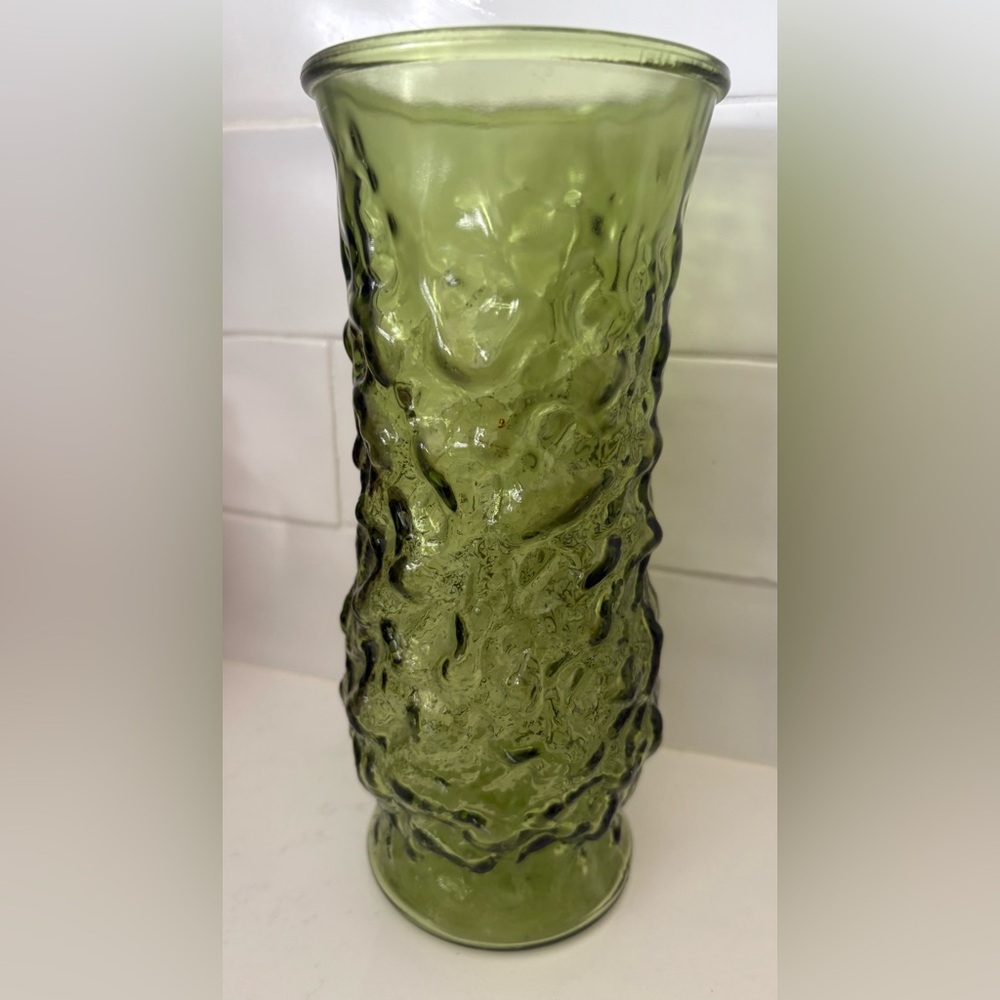 EO Brody Co. Vintage Green Vase